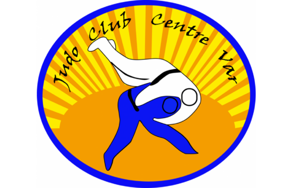 logo rond bleu, jaune et orange représentant deux combattants de judo en kimono - Agrandir l'image, fenêtre modale