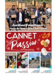 une de couverture du magazine municipal de la ville avec photos des habitants - Agrandir l'image, fenêtre modale